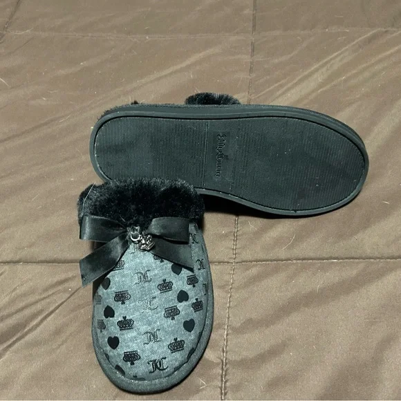 Juicy Couture Black Velvet Rhinestone Top - Picture 5 of 7